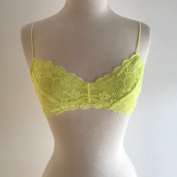 Leilani Lingerie - Honeydew Camellia Bralette